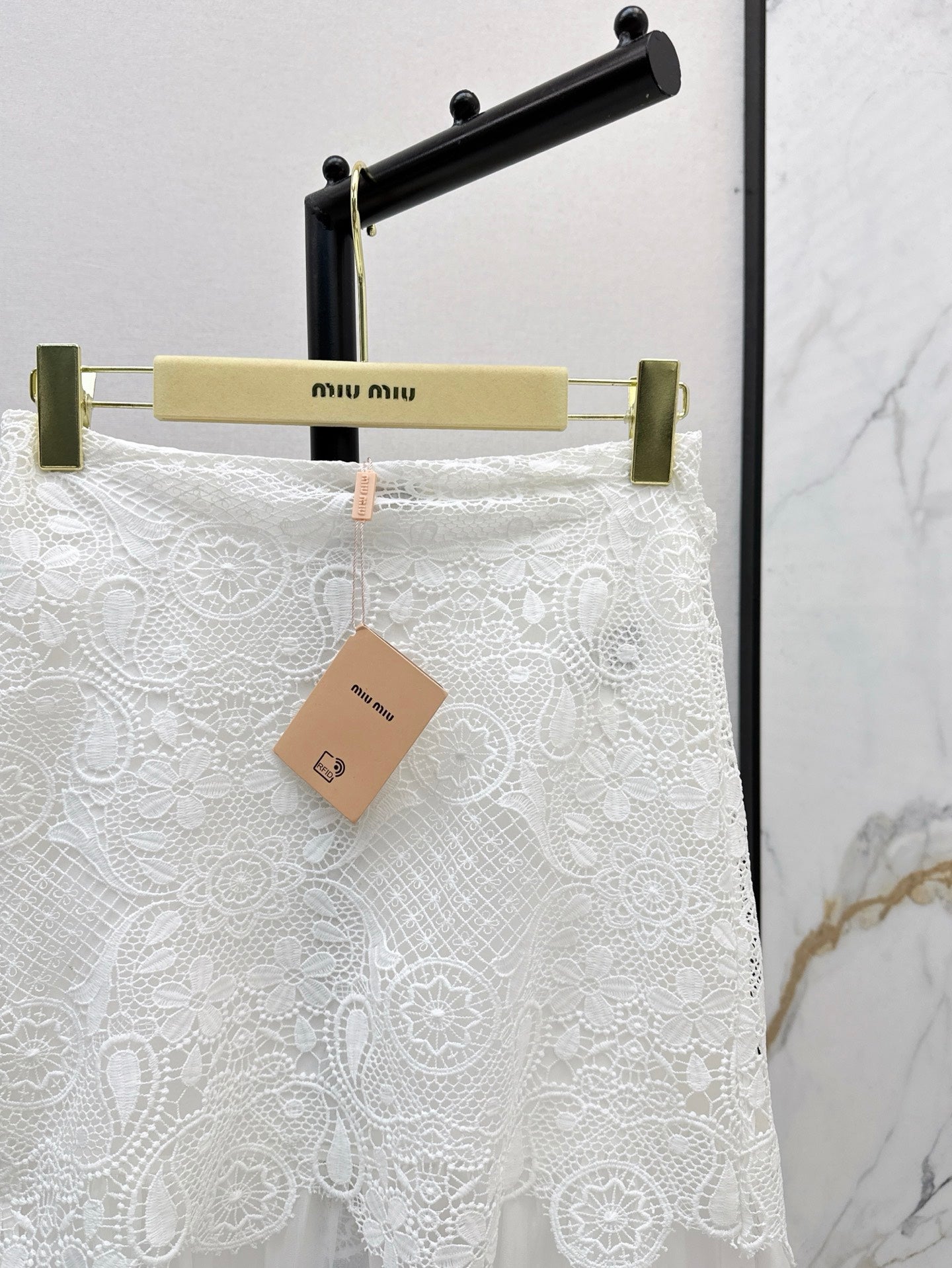 Mi 25ss lace skirt