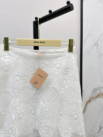 Mi 25ss lace skirt
