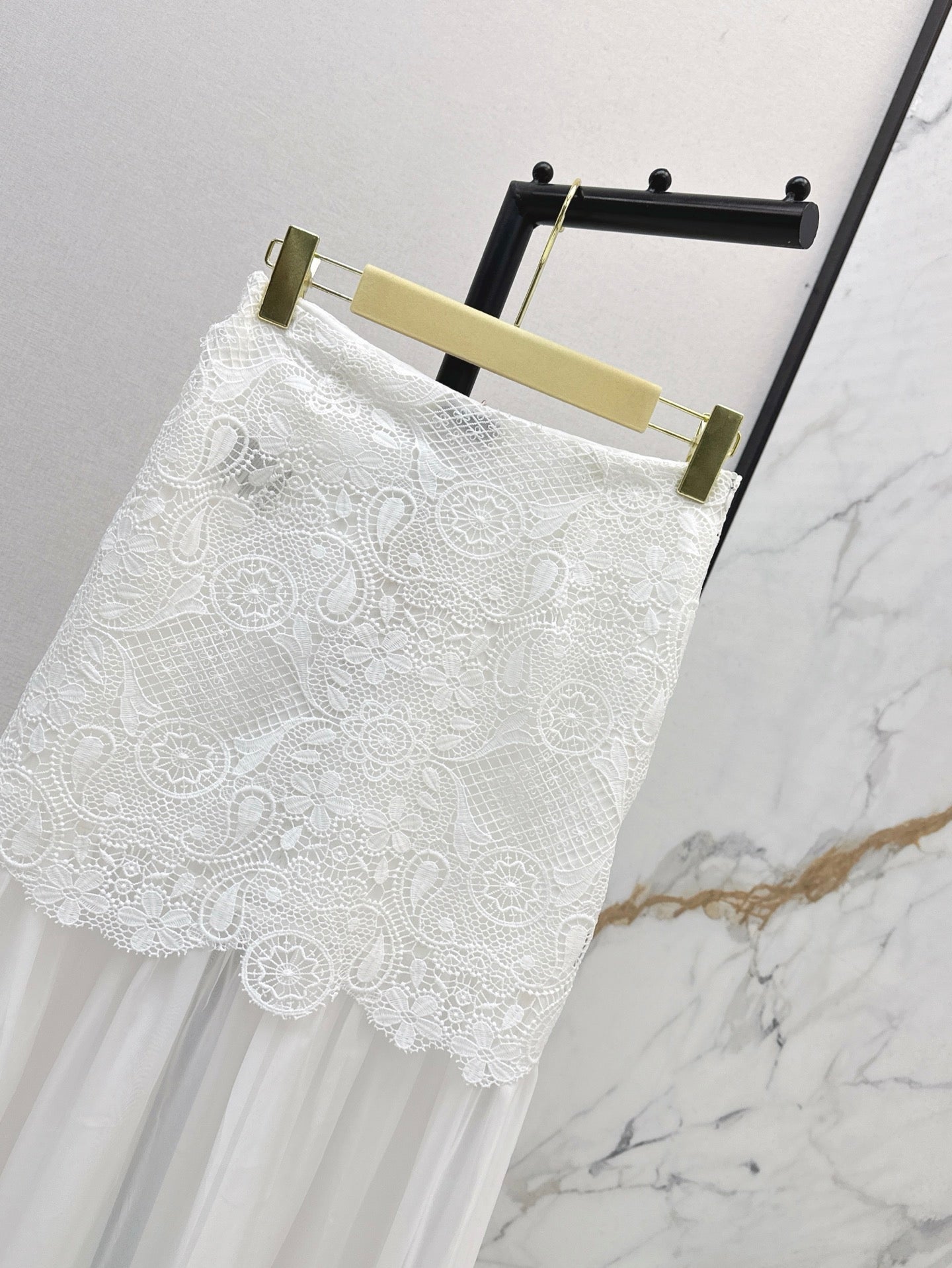 Mi 25ss lace skirt