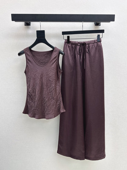 Row 25ss satin vest