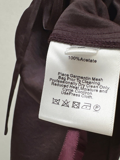 Row 25ss satin vest