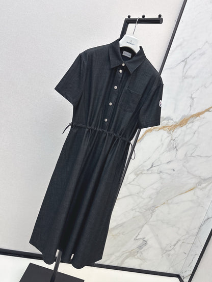 Mon 25ss drawstring dress
