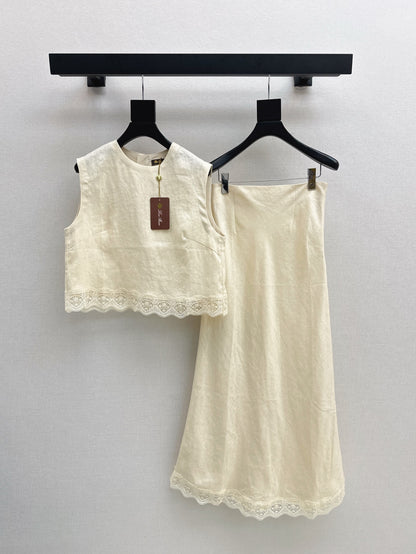 Loro 25ss linen suit