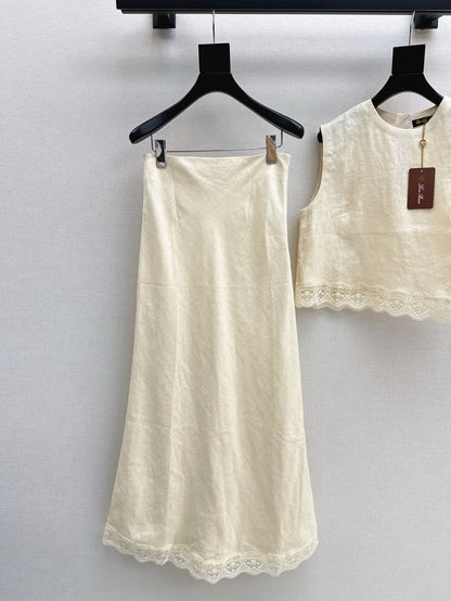 Loro 25ss linen suit