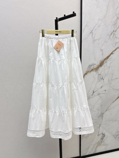 Miu 25ss lace skirt