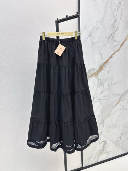 Miu 25ss lace skirt