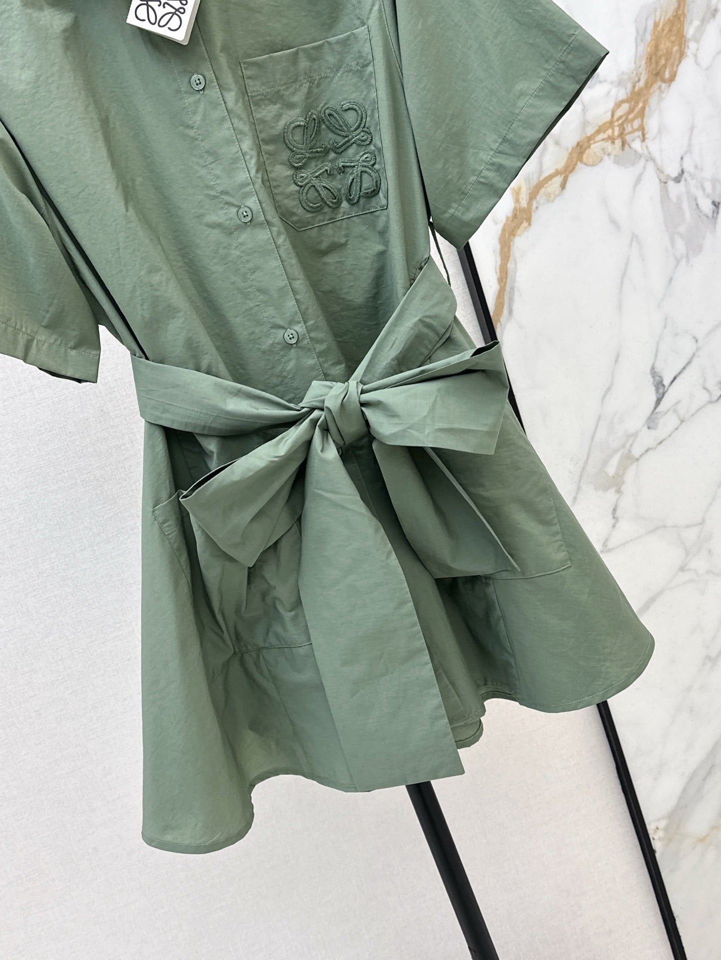 Loe 25ss embroidered dress