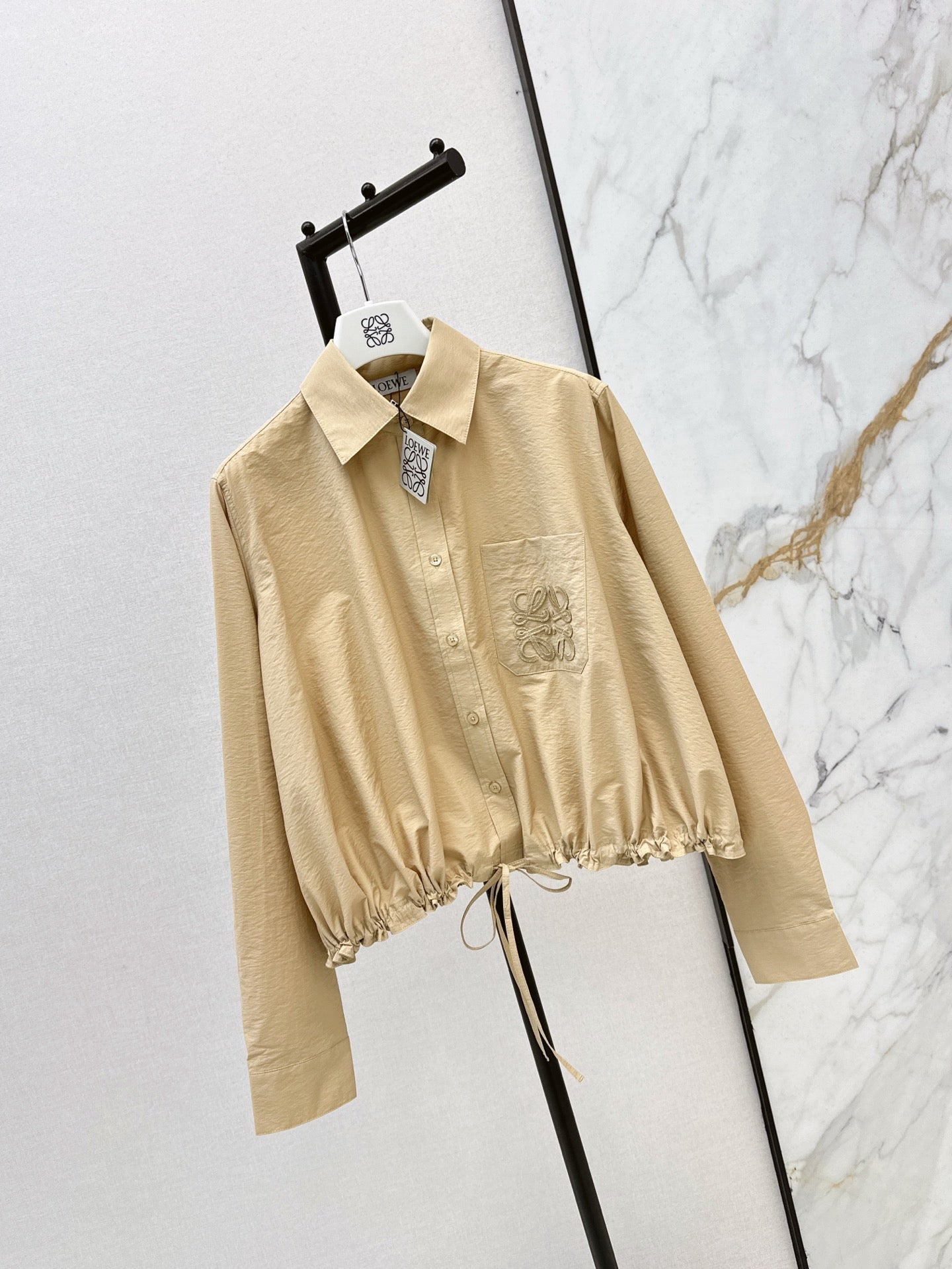 Loe 25ss embroidered shirt