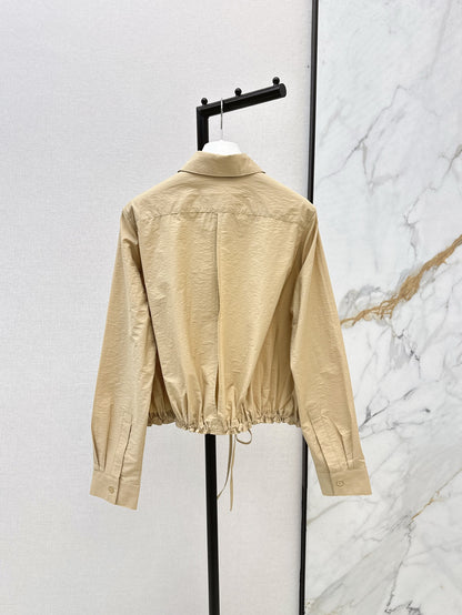 Loe 25ss embroidered shirt