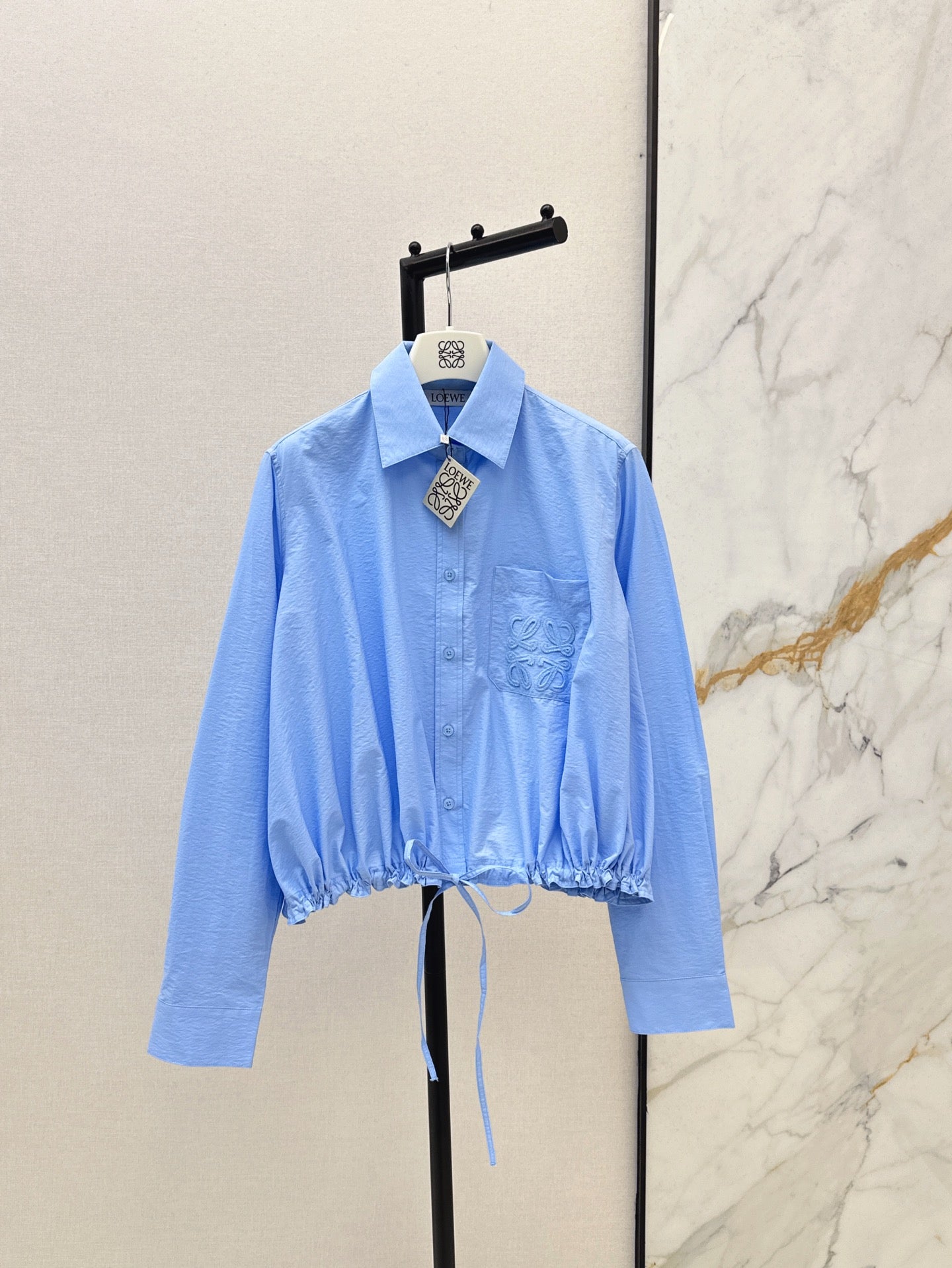 Loe 25ss embroidered shirt