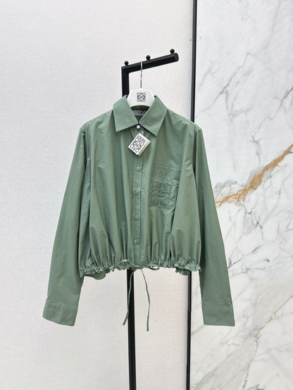 Loe 25ss embroidered shirt