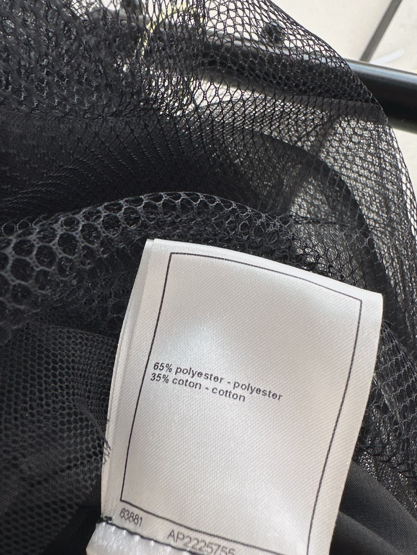 Ch 25SS mesh skirt