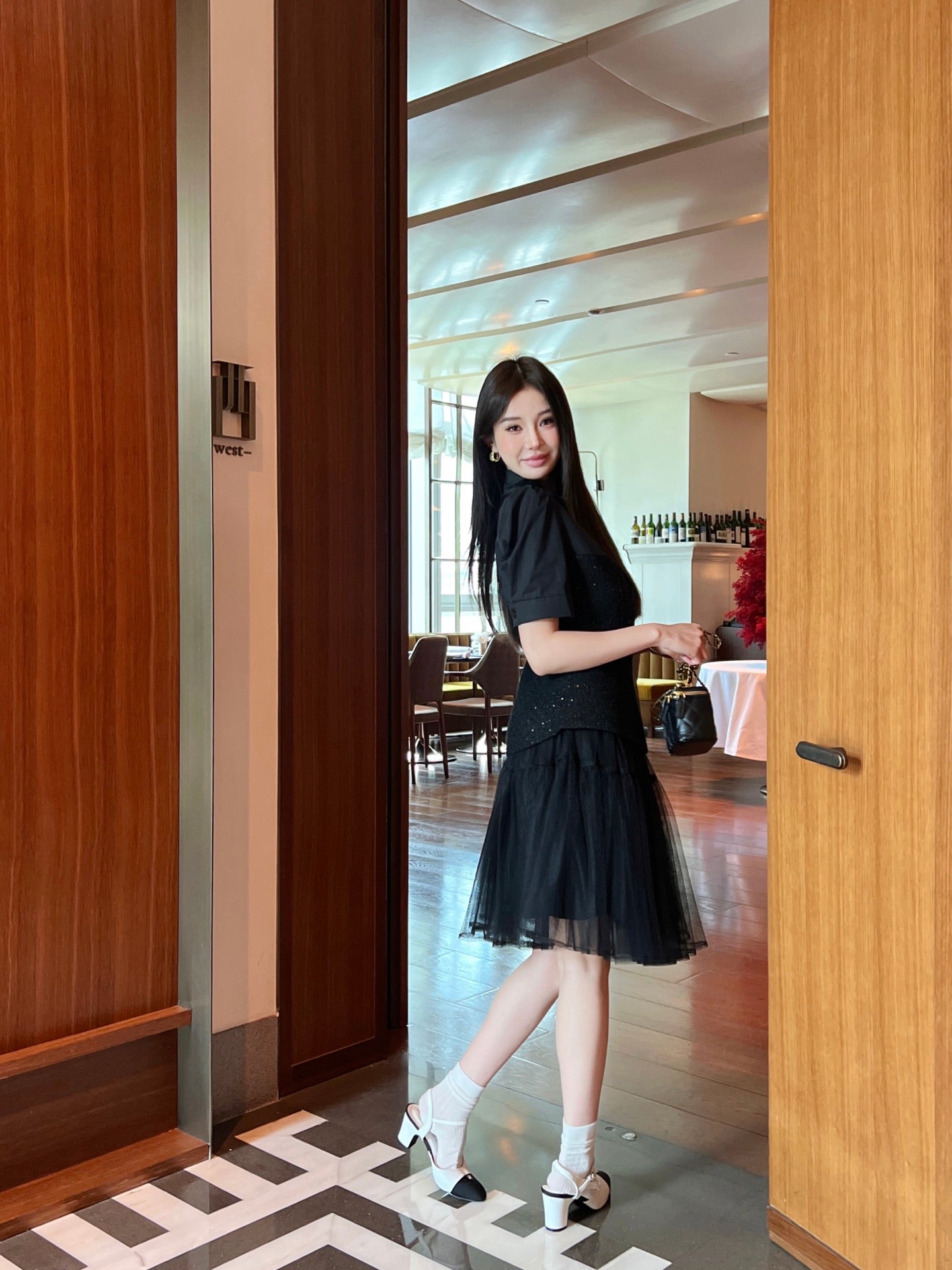 Ch 25SS mesh skirt