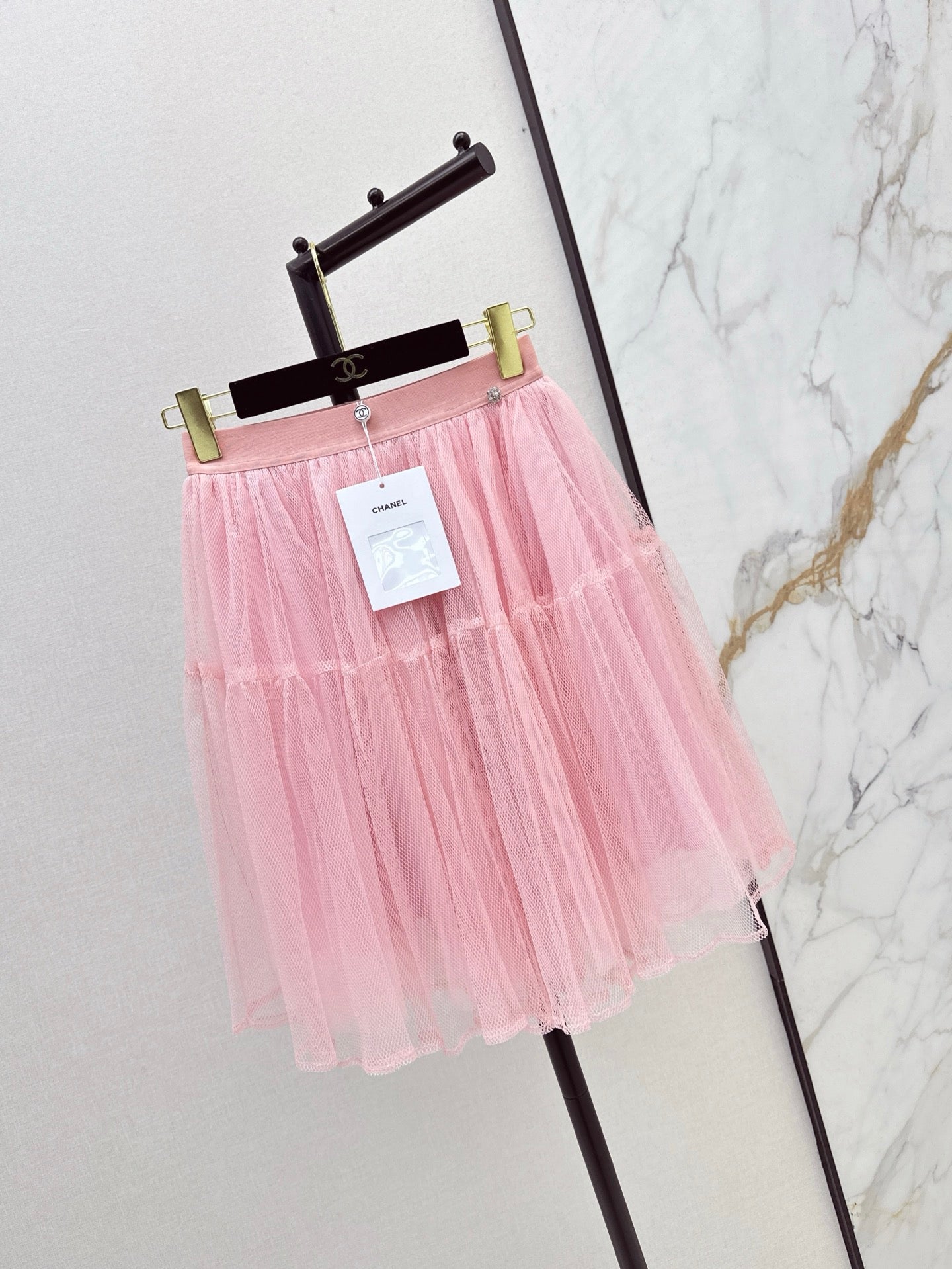 Ch 25SS mesh skirt