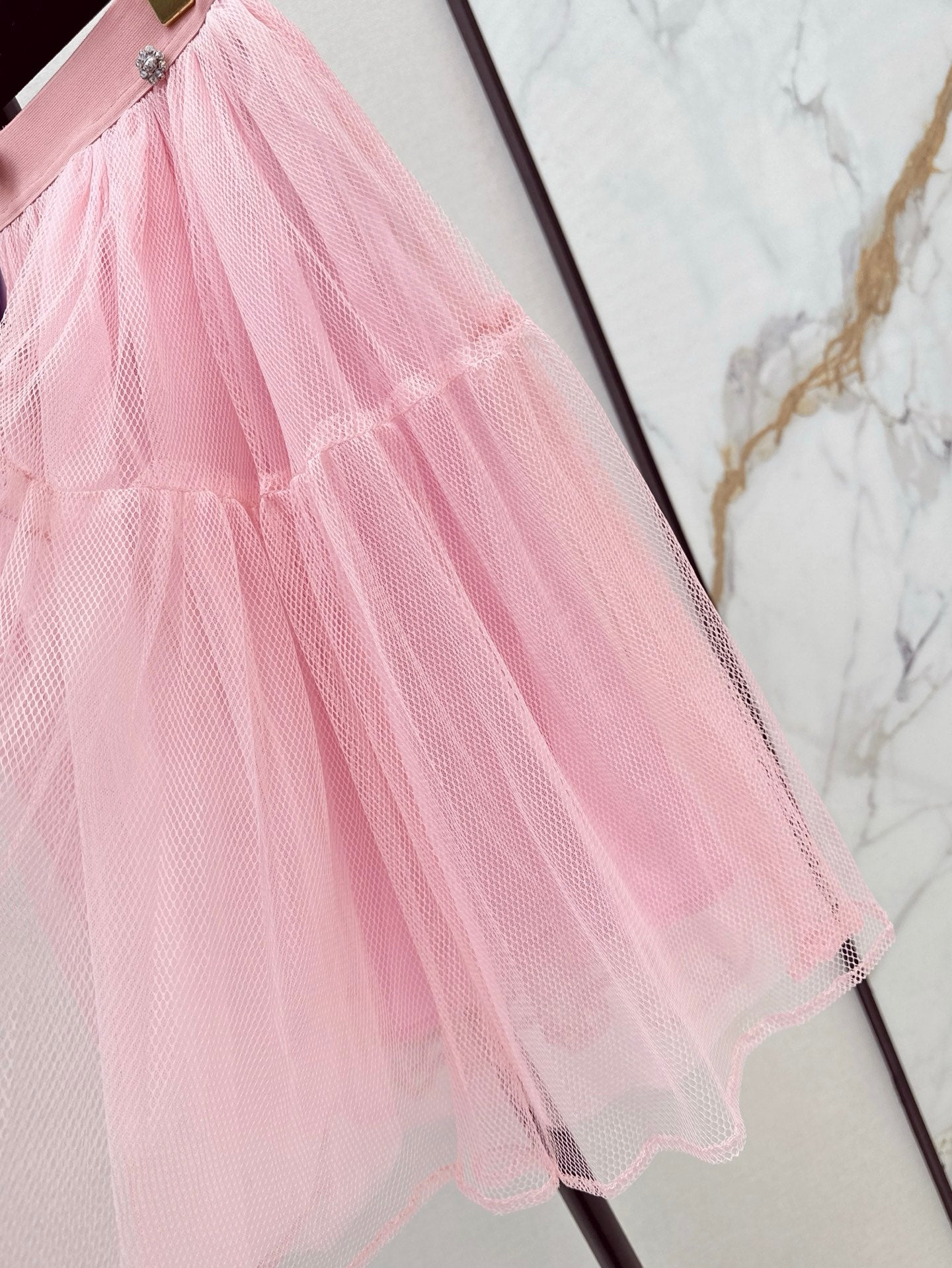 Ch 25SS mesh skirt