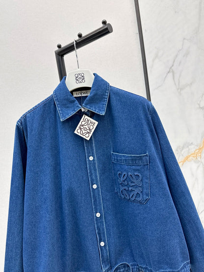Loe 25ss denim shirt