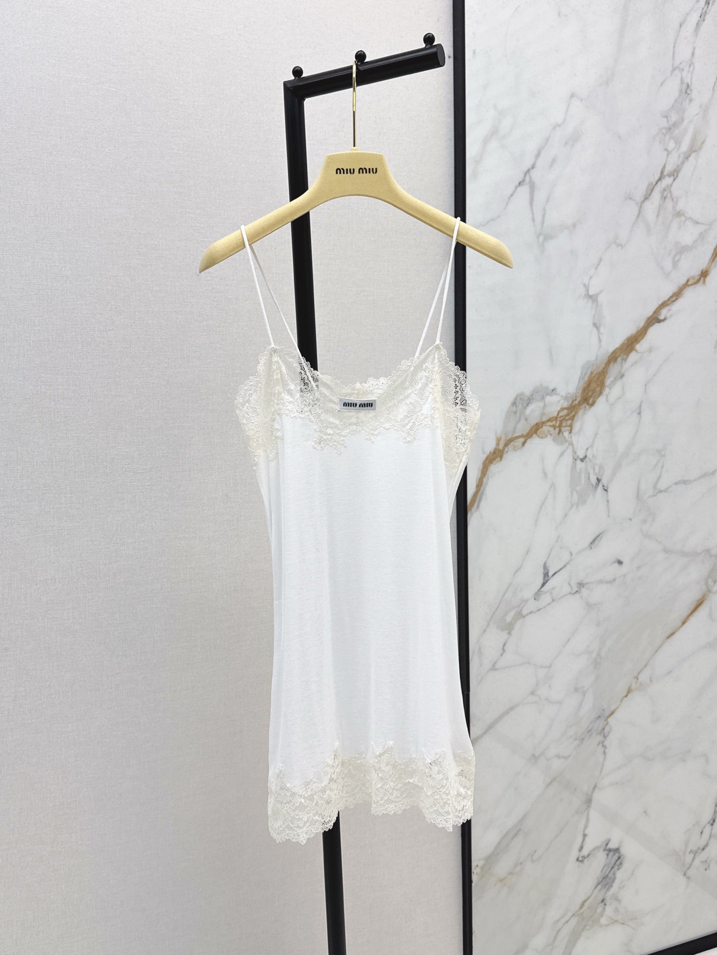 Miu 25ss lace camisole