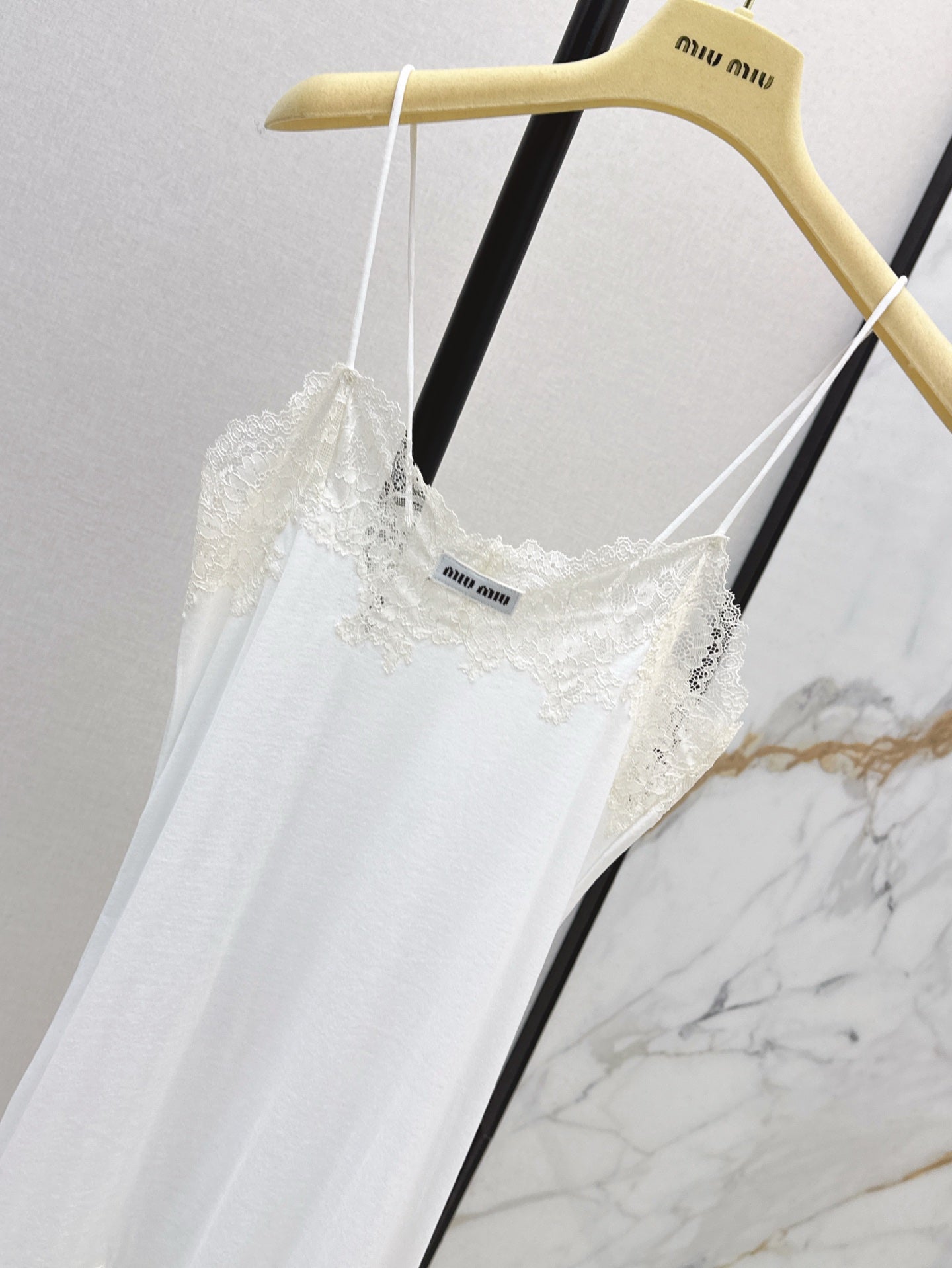 Miu 25ss lace camisole