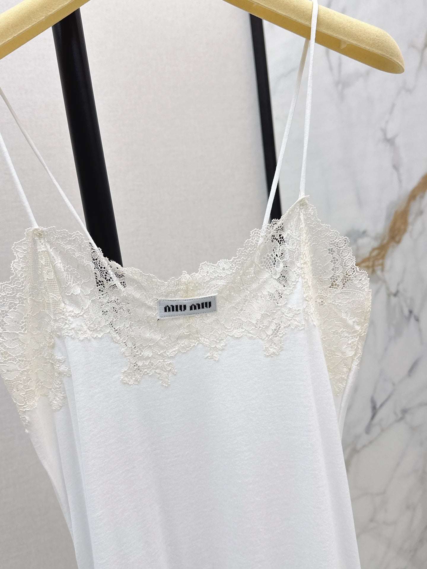 Miu 25ss lace camisole
