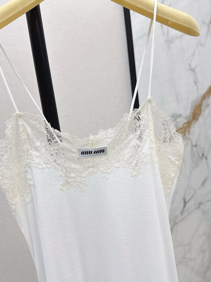 Miu 25ss lace camisole