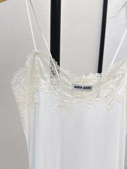 Miu 25ss lace camisole