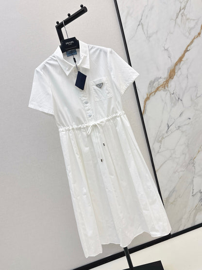 Pra 25ss drawstring dress