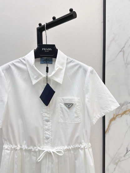 Pra 25ss drawstring dress