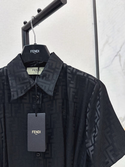 Fen 25ss jacquard dress