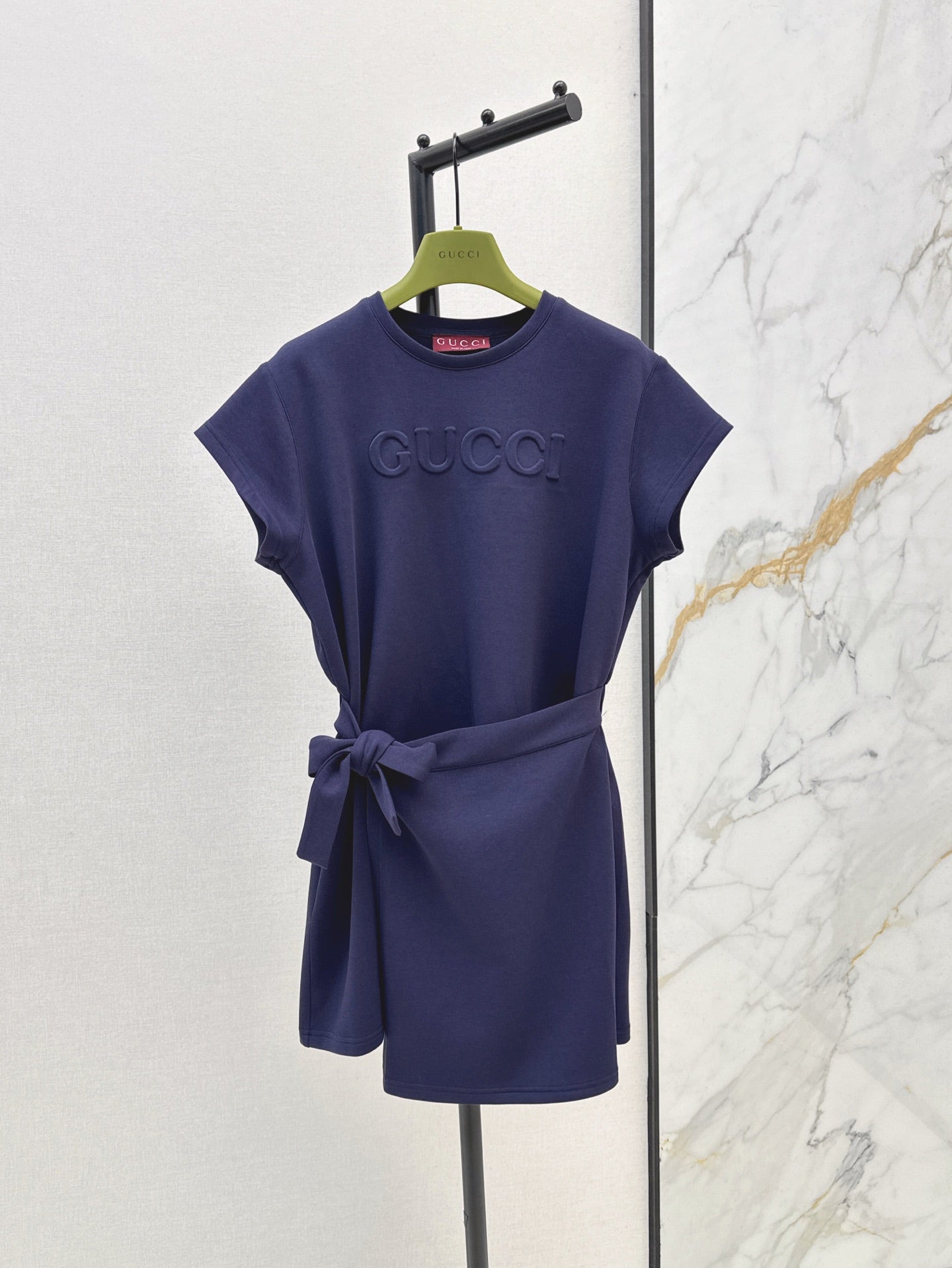 Guc 25ss embossed dress