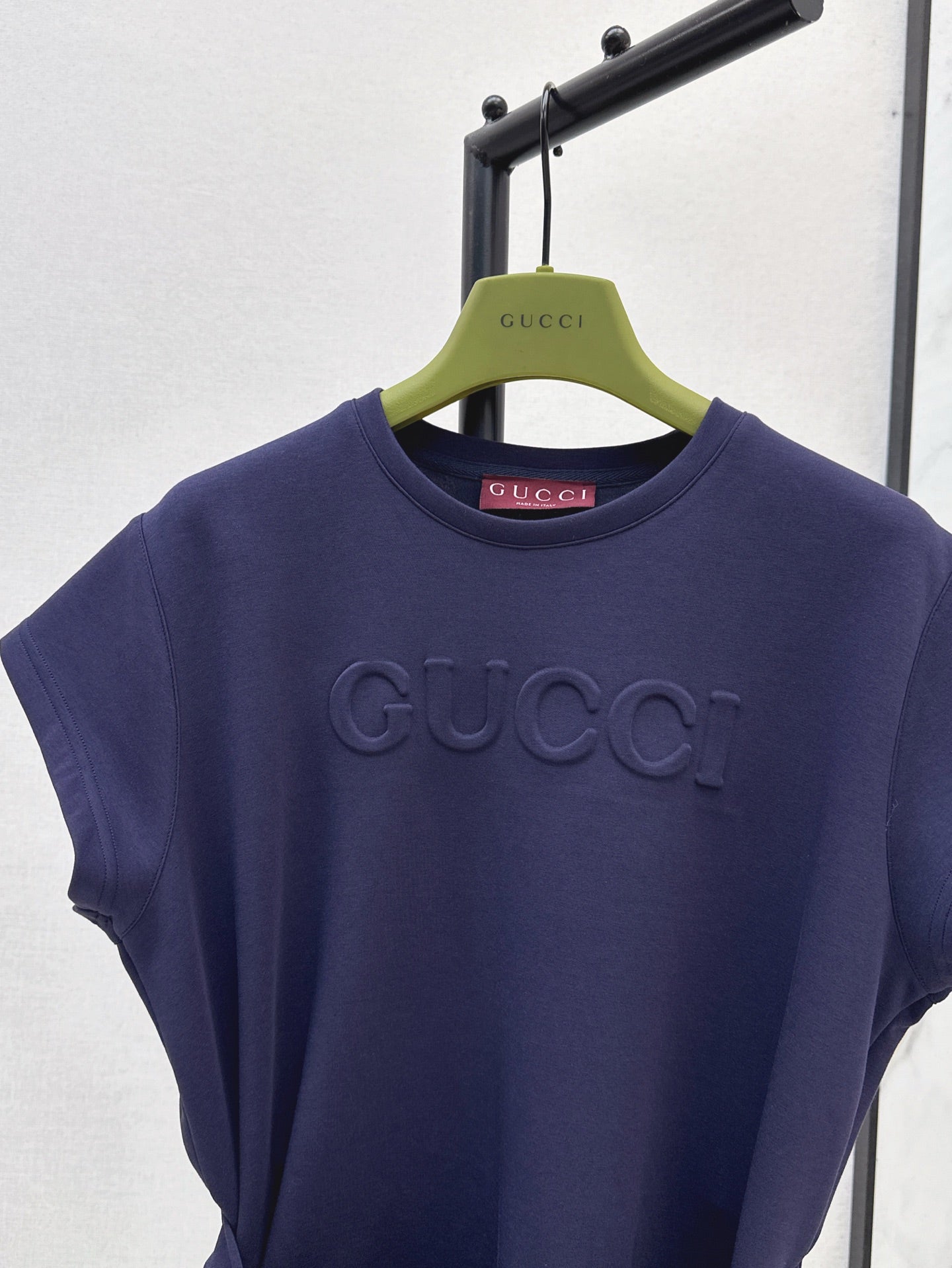 Guc 25ss embossed dress