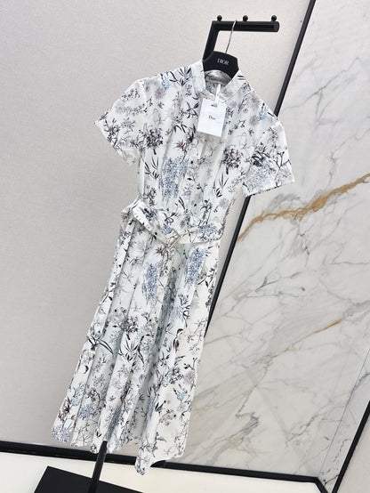 CD 25ss print dress