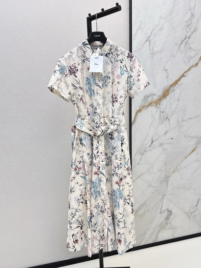 CD 25ss print dress