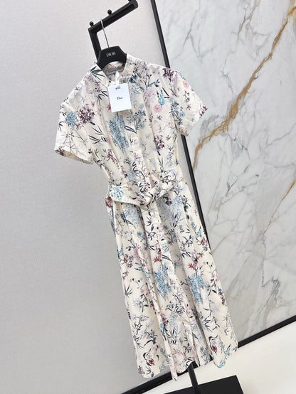 CD 25ss print dress