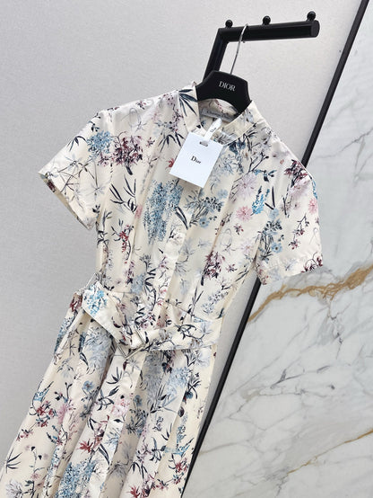 CD 25ss print dress