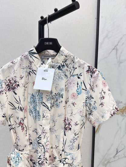 CD 25ss print dress