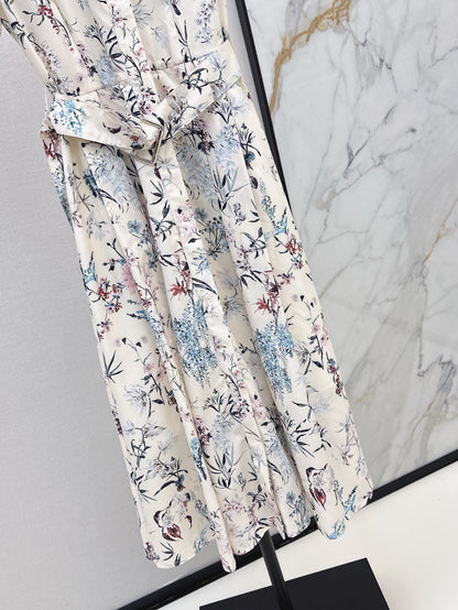 CD 25ss print dress