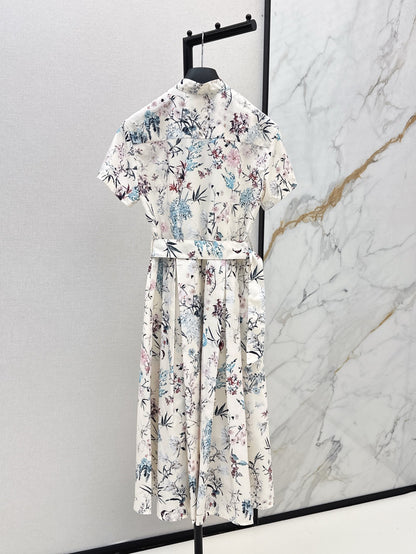 CD 25ss print dress