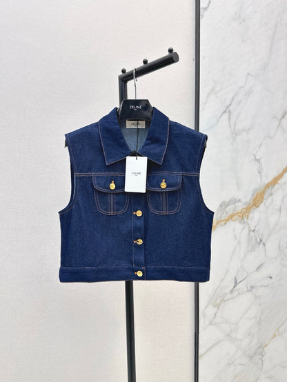 Celi 25ss denim vest