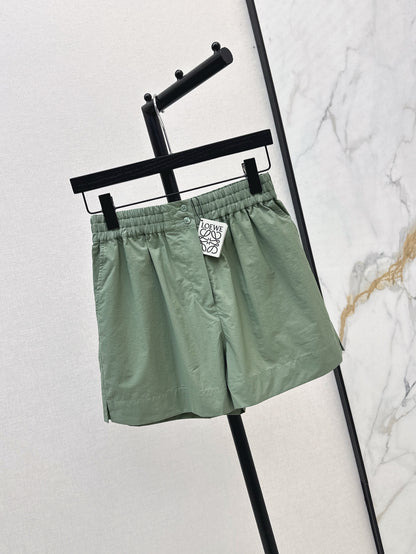Loe 25ss embroidered short
