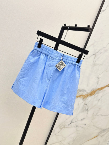 Loe 25ss embroidered short