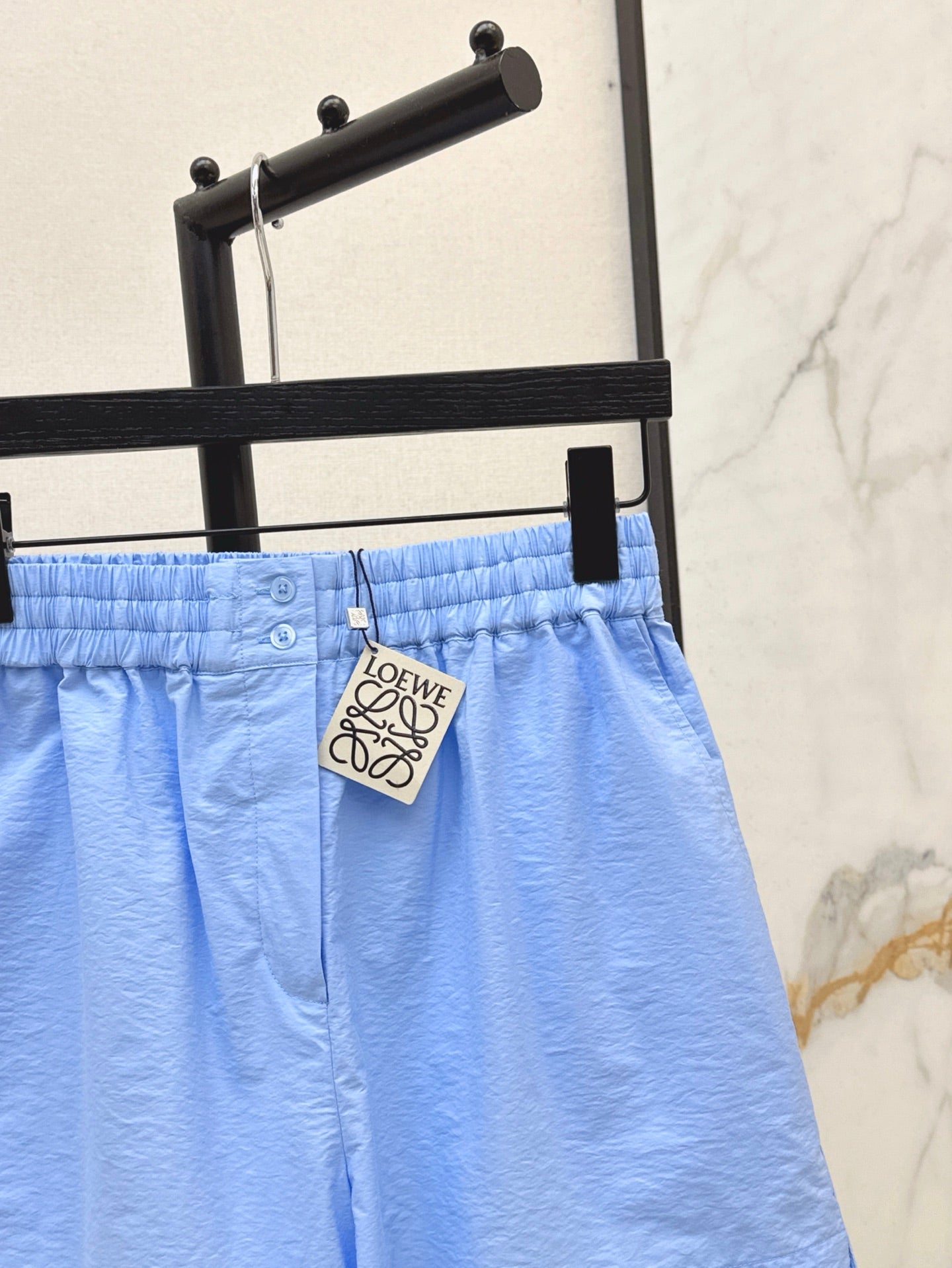 Loe 25ss embroidered short