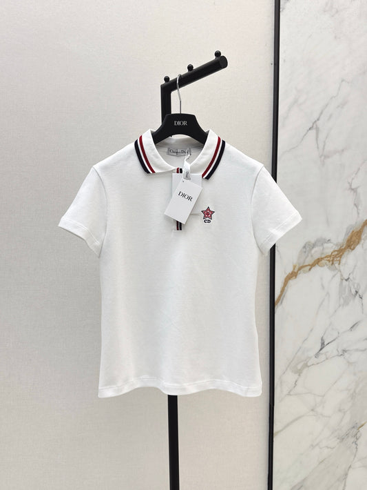 CD 25ss embroidered polo