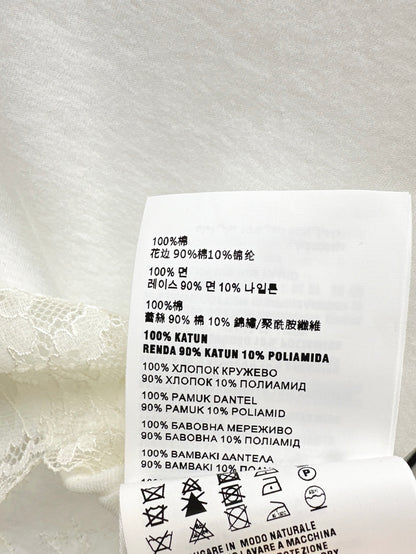Miu 25ss lace t-shirt