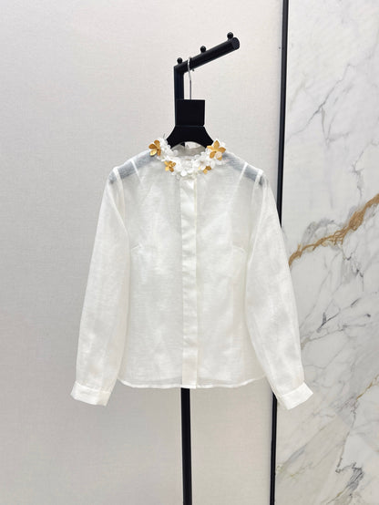 Zimm 25ss linen shirt