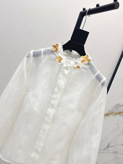 Zimm 25ss linen shirt