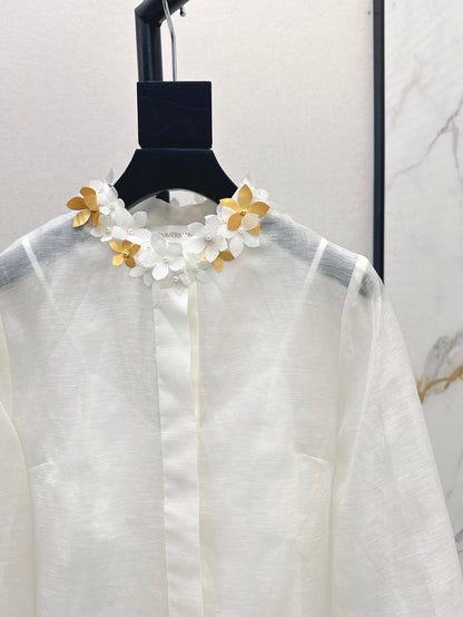 Zimm 25ss linen shirt