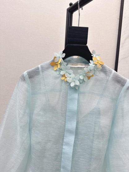 Zimm 25ss linen shirt