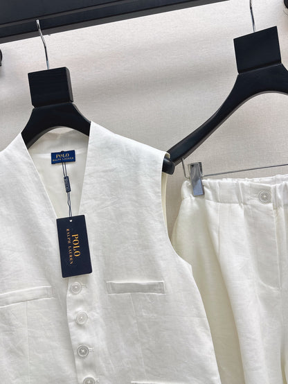 Ral 25ss linen suit