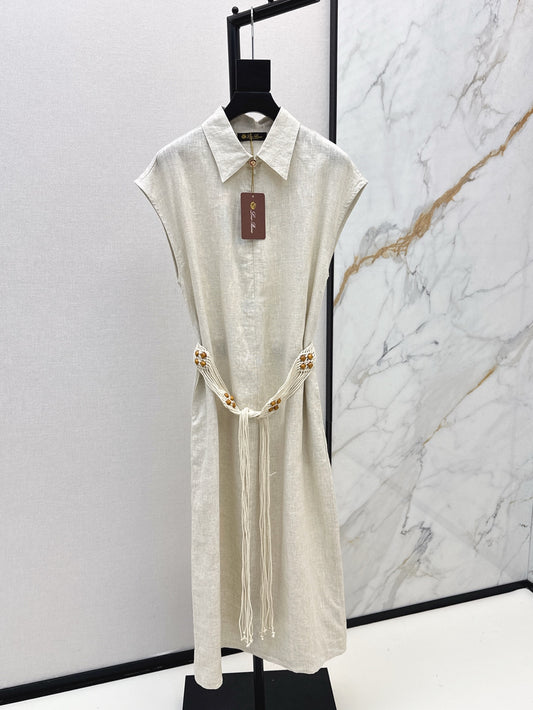 Loro 25ss linen dress