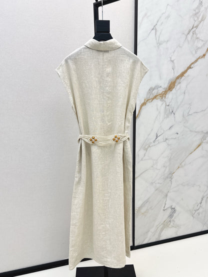 Loro 25ss linen dress